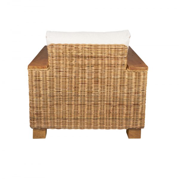 Rattan Loungesessel Chicago hinter
